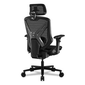 Cougar SPEEDER Ergonomic Mesh Gaming Chair Retractable Footrest Lumbar Adjustment