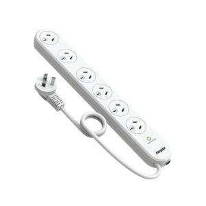 Energizer ET-6OSPSW 6-Port Powerboard - Surge Protection, Cord Length: 0.9m