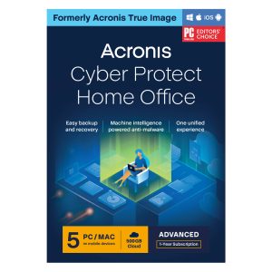 Acronis Cyber Protect Home Office Advance - 5 PC, 1 Yr 500G
