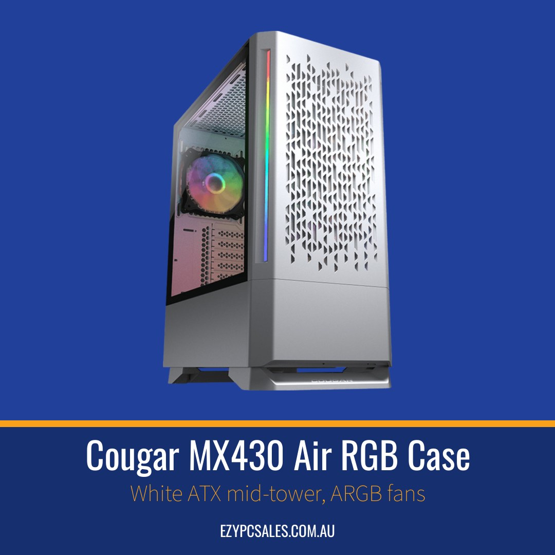 Cougar MX430 Air RGB White CGR-51C6W-AIR-RGB TG ARGB case